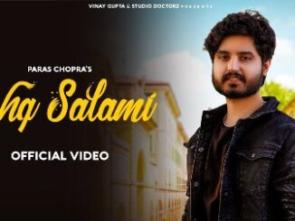 Ishq Salami Lyrics - Paras Chopra