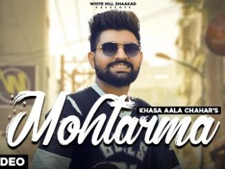 Mohtarma Lyrics - Khasa Aala Chahar & Upasana Gahlot