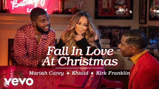 Fall in Love at Christmas Lyrics - Mariah Carey, Khalid, & Kirk Franklin