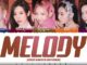 Presenting the lyrics of the song "Melody" sung by Girls' Generation-Oh!GG.